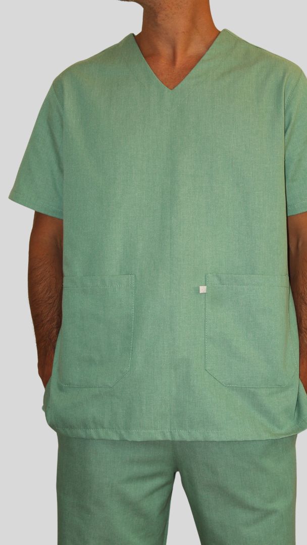 Scrub Unissex- Conjunto privativo basic- Verde