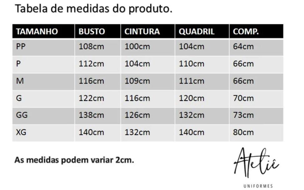 Dolmã Unissex Chimichurri - botão de pressão