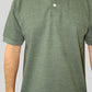 Camiseta Polo Unissex- Verde Mescla