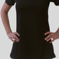 Camiseta Polo Básica Feminina - Vest legging- Preta