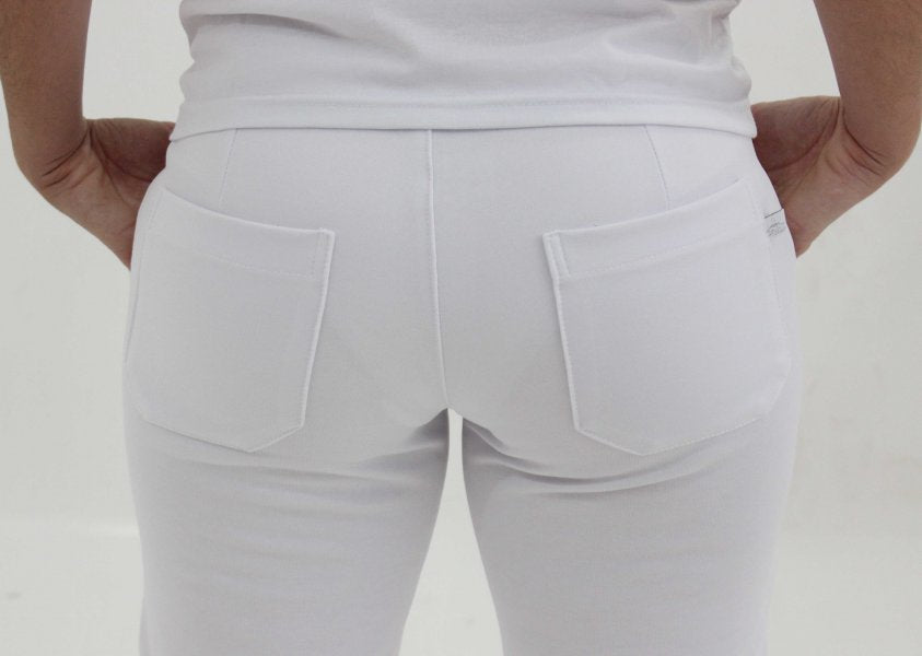 Calça Social Feminina Branca