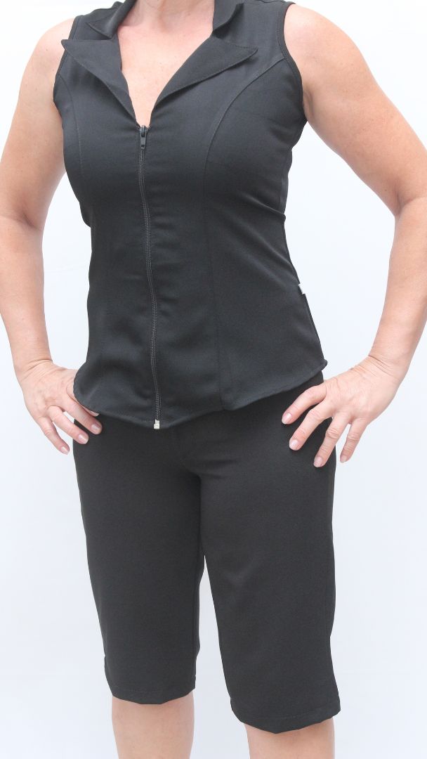 Colete Social- Feminino- Ziper