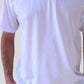 Camiseta Unissex- Branca- Decote Redondo