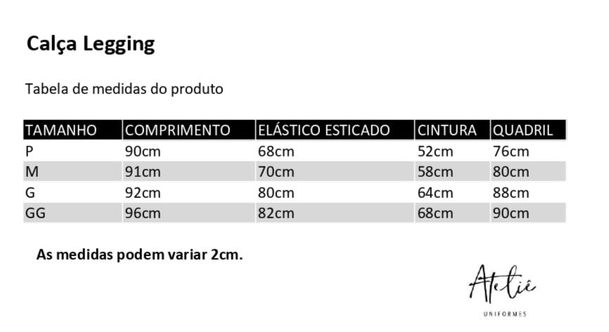 Calça Legging Preta