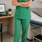Scrub Feminino- Conjunto privativo- crepe verde