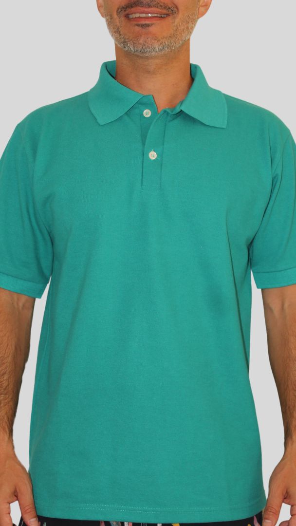 Camiseta Polo Unissex- Verde