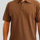 Camiseta Polo Unissex- Marron