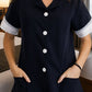 Conjunto Copeira- Oxford Marinho