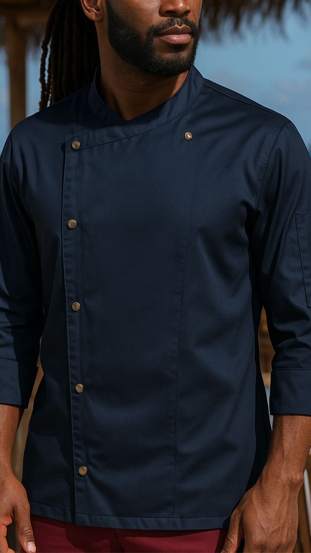 Dolmã Unissex Manjerona - botão de pressão