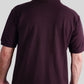 Camiseta Polo Unissex- Marrom escuro