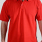 Camiseta Polo Unissex- Vermelho