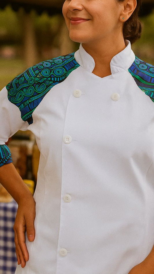 Dolmã Feminina Cogumelo -Branca