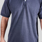 Camiseta Polo Unissex- Cinza