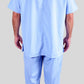 Conjunto privativo basic- crepinho azul