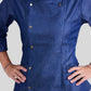 Dolmã Feminina Jeans- Gengibre