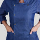 Dolmã Feminina Jeans- Gengibre