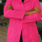 Jaleco Feminino Botão- Oxford- Pink