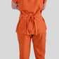 Conjunto privativo, Scrub Feminino modelo princess- terracota