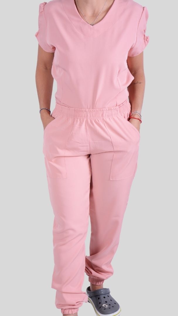 Conjunto privativo, Scrub Feminino modelo princess- nude