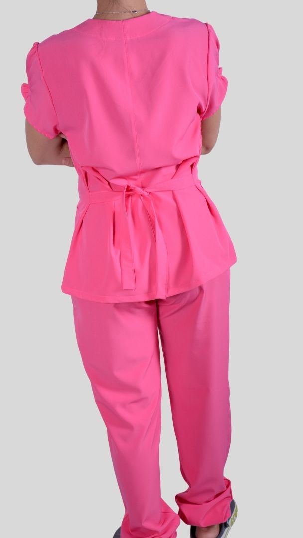 Conjunto privativo, Scrub Feminino modelo princess- pink