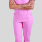 Scrub Feminino - Conjunto privativo poliamida - Lilás