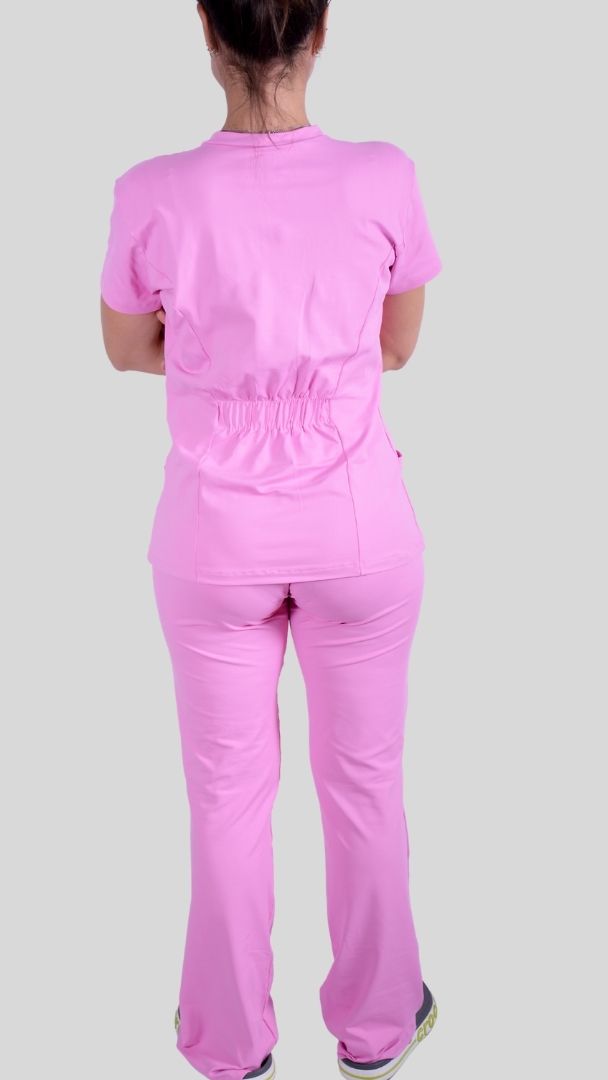 Scrub Feminino - Conjunto privativo poliamida - Lilás