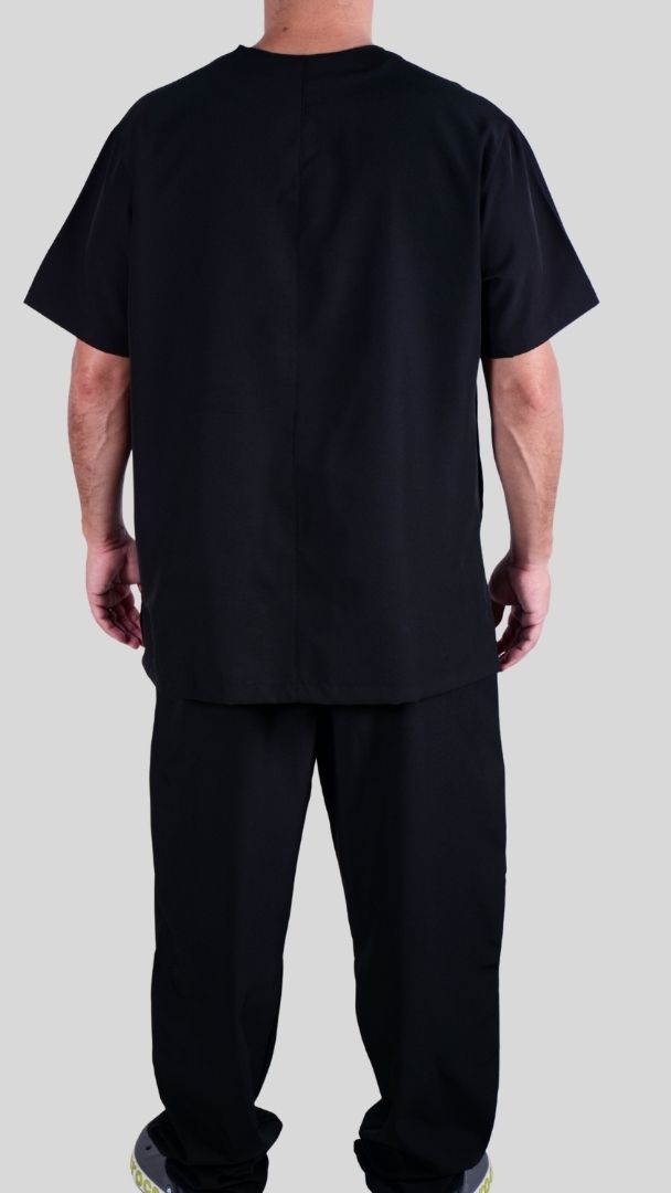 Conjunto privativo basic- crepinho preto