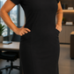 Vestido Social com manga