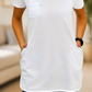 Camiseta Básica Feminina - Vest legging Verão- Branca