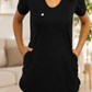 Camiseta Básica Feminina - Vest legging Verão- Preta