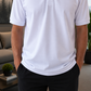 Camiseta Polo Unissex- Branca