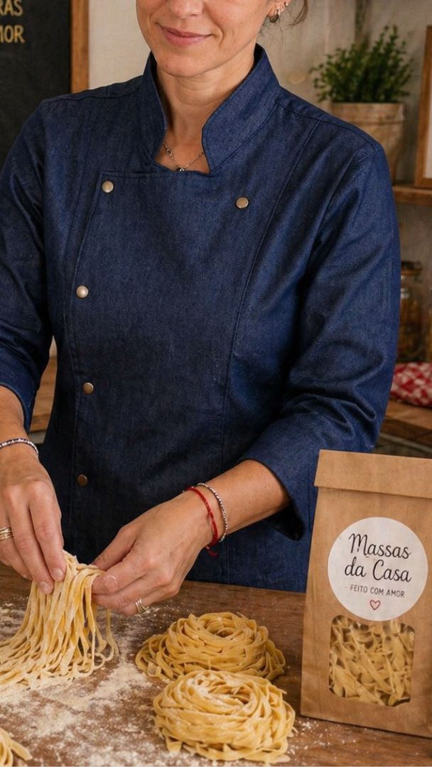 Dolmã Feminina Jeans- Gengibre