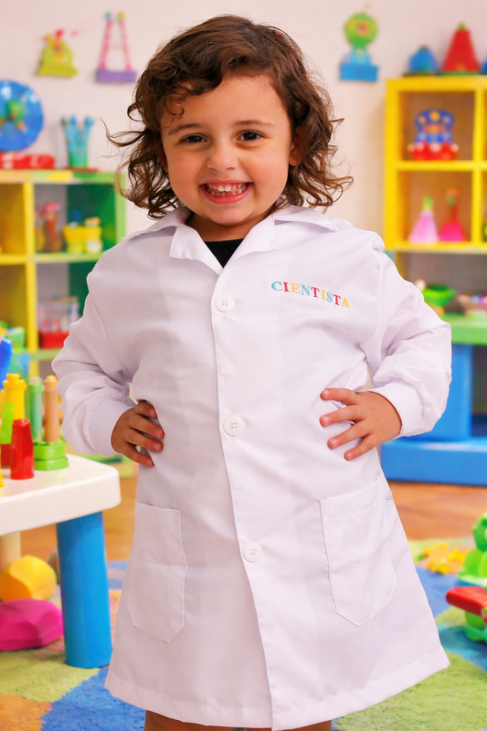 Jaleco Infantil- Microfibra