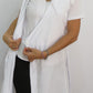 Jaleco Feminino Transpassado - Microfibra