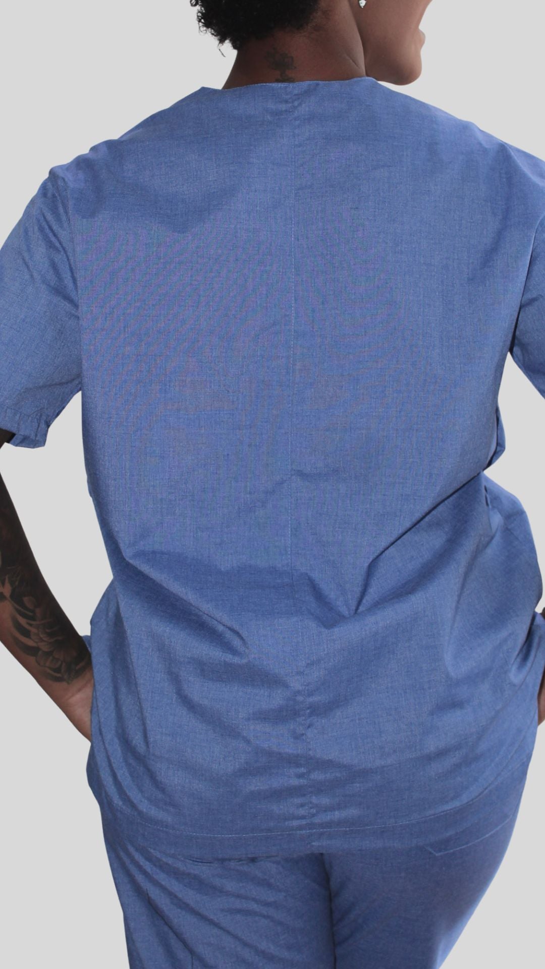 Scrub Unissex- Conjunto privativo- basic- Azul