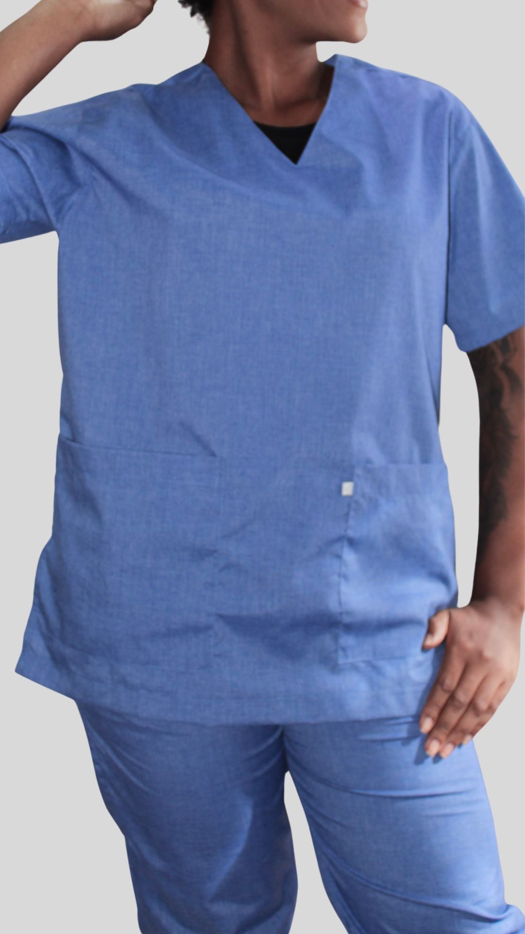 Scrub Unissex- Conjunto privativo- basic- Azul