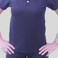 Camiseta Polo Feminina- Preta