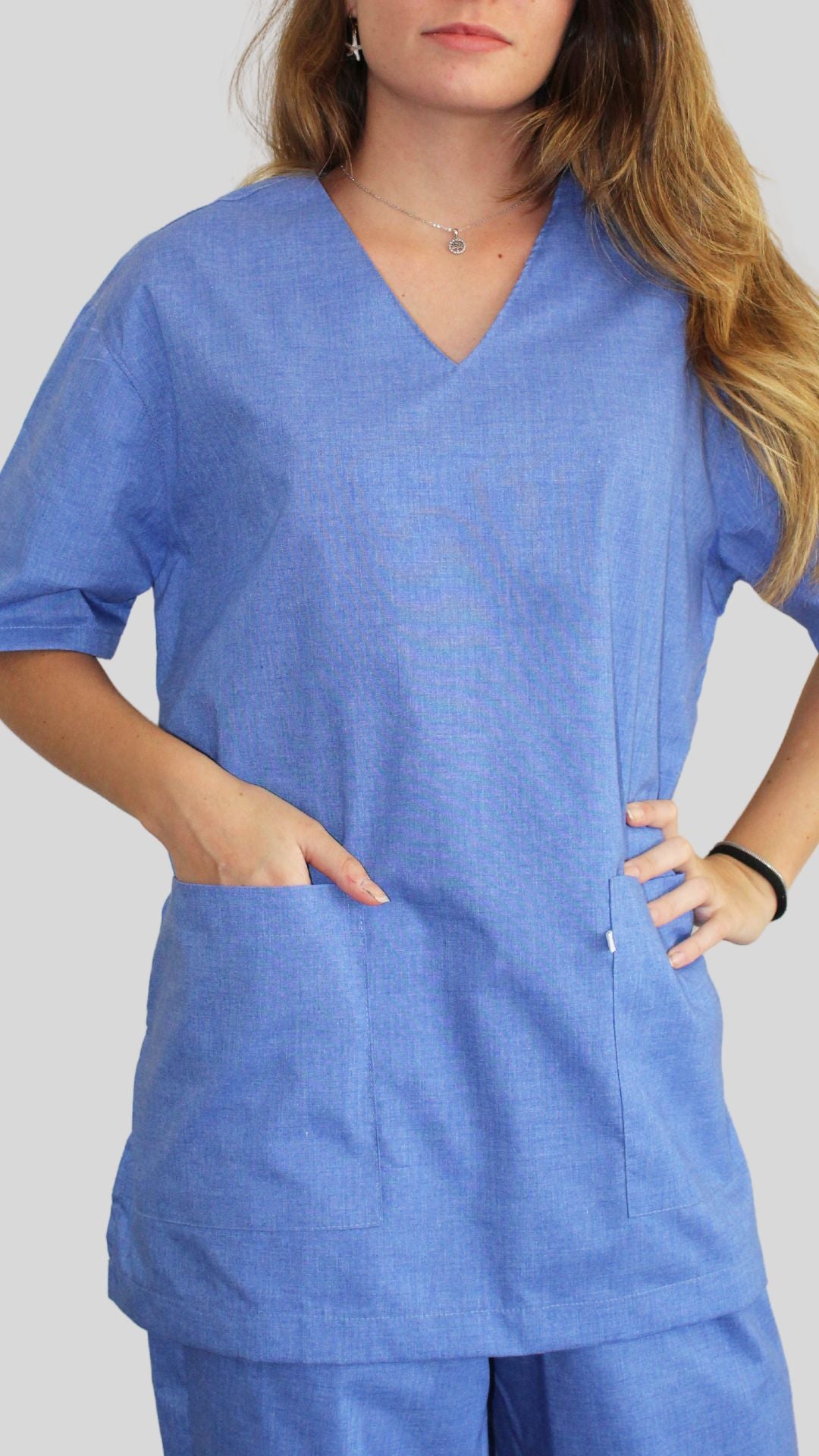 Scrub Unissex- Conjunto privativo- basic- Azul