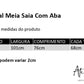 Avental Meia Saia Com Aba- Marron