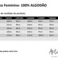 Jaleco Feminino - 100% algodão