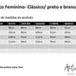 Jaleco Feminino Clássico - Manga de botão- Social