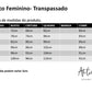 Jaleco Feminino Transpassado - Microfibra