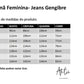 Dolmã Feminina Jeans- Gengibre